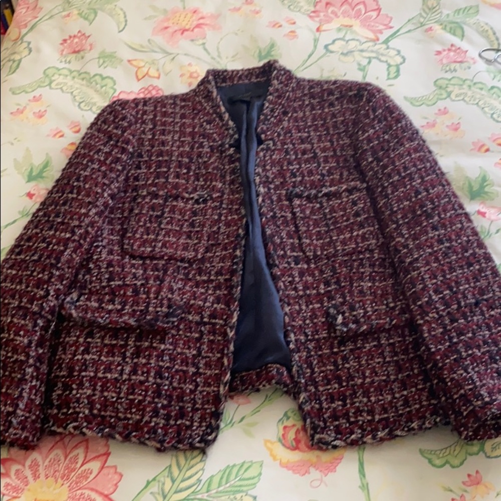 J.crew quilted jacket- like new